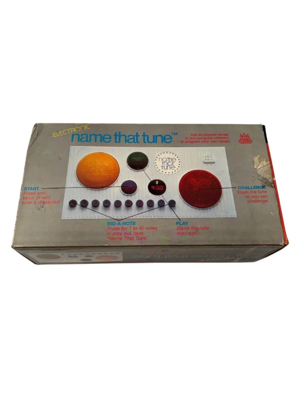 Electronic Name That Tune Game By Castle With Original Box Songbook And Instruct